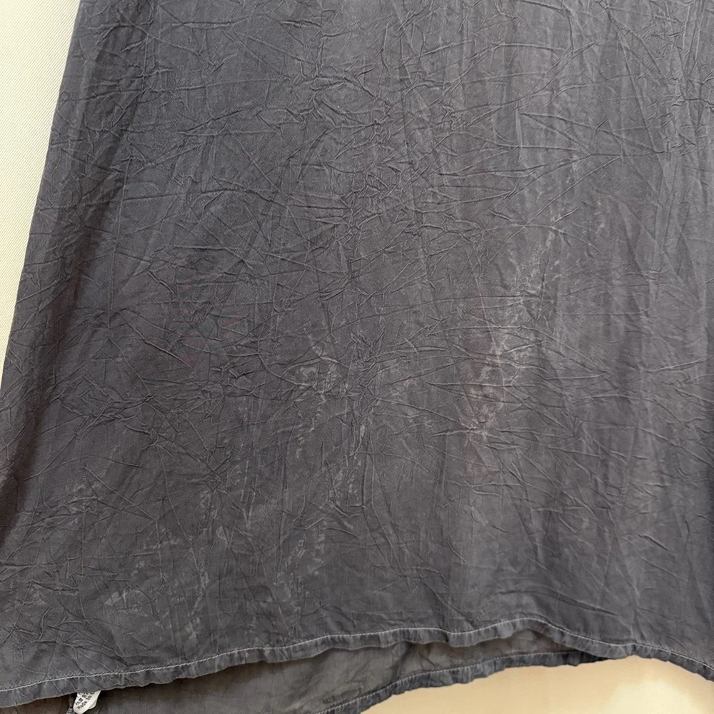 Johnny Was Gray Tunic with Multicolor Embroidery - Picture 9 of 16